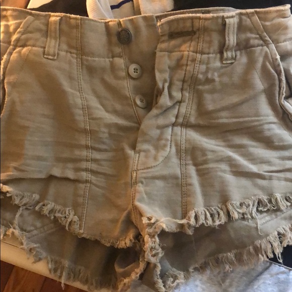 Free People Raw and Patched Shorts - Picture 2 of 3